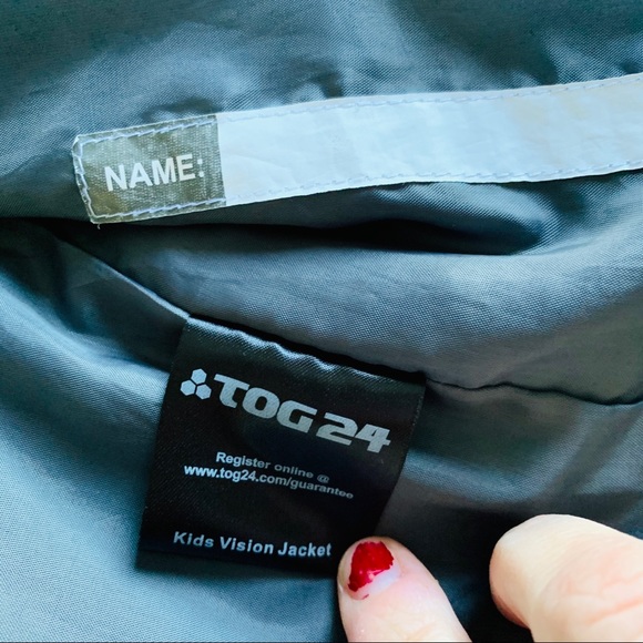 Tog 24 Milatex Blue & Black Waterproof Jacket 5/6 - Picture 7 of 8